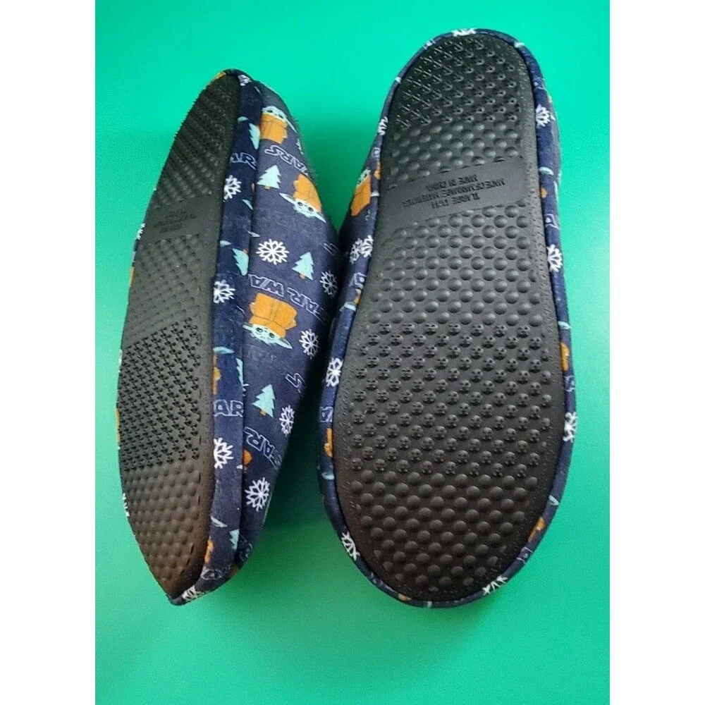 Star Wars Mandalorian Baby Yoda Grogu Slippers Size 13-14 New